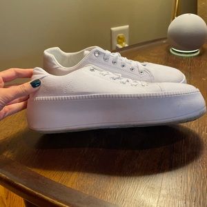 Nasty gal white sneakers